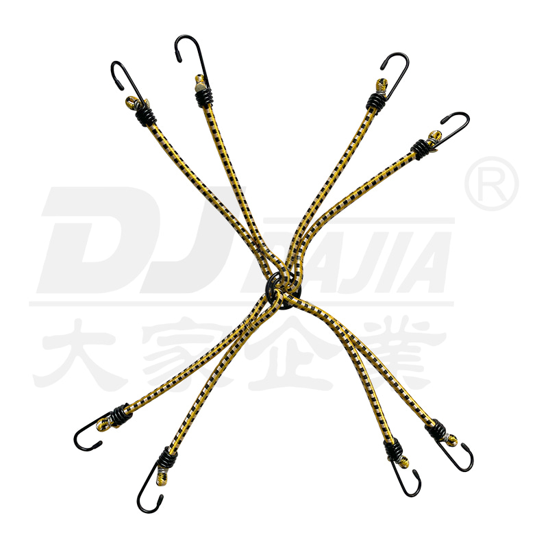 Nordi da 8 mm con bungee con gancio in acciaio, corde bomchee rotonde per bici