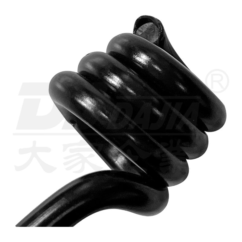 Cord Bungee con gancio di gancio in acciaio rosso in plastica rossa