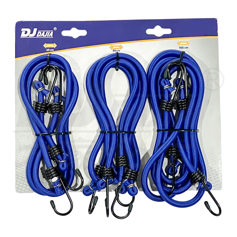 Cord Bungee da 12 mm Stringe cinghie con gancio in acciaio a zinco placcato